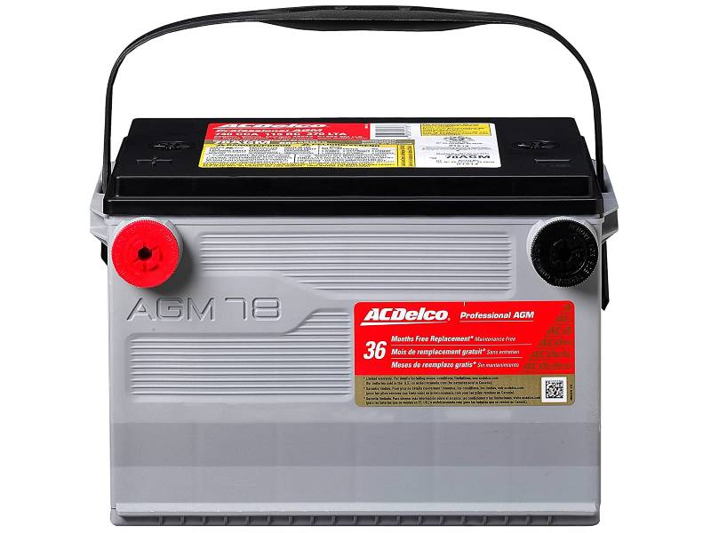 ACDelco 78AGM Professional AGM Automotive Group 78 Battery