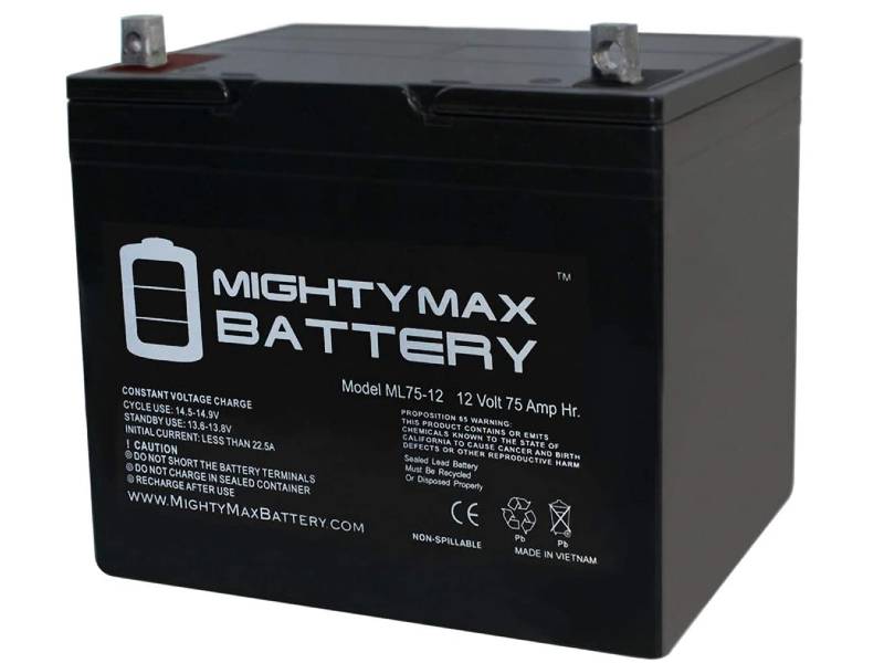 Mighty Max Battery 12V 75Ah SLA Group 24 Battery