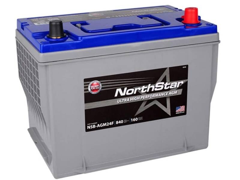 NORTHSTAR NSB-AGM24F Pure Lead Automotive Group 24F Battery