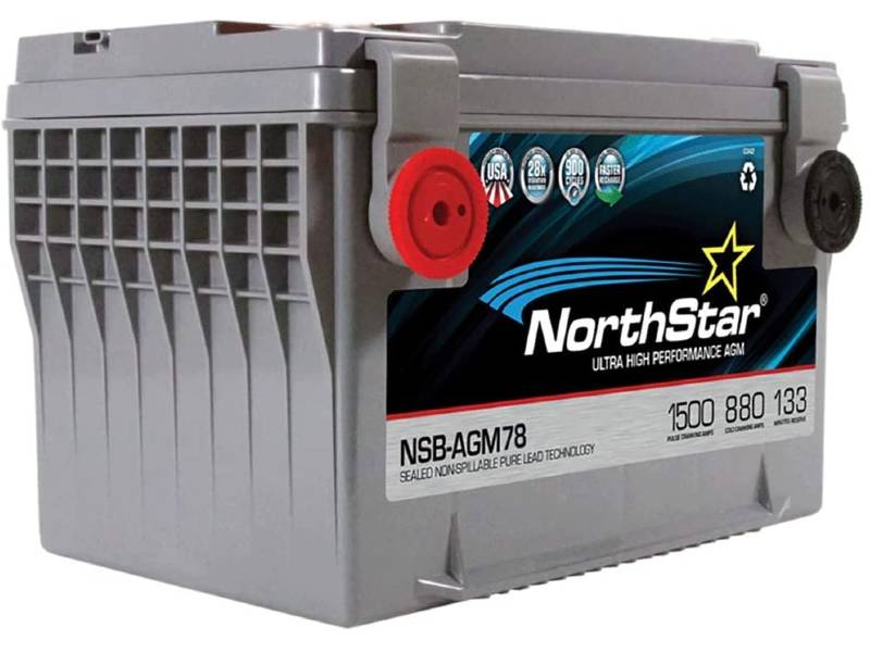 Northstar NSB-AGM78 High Performance Group 78 Battery