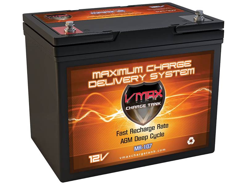 VMAXTANKS MR107-85 12V 85AH Group 24 battery